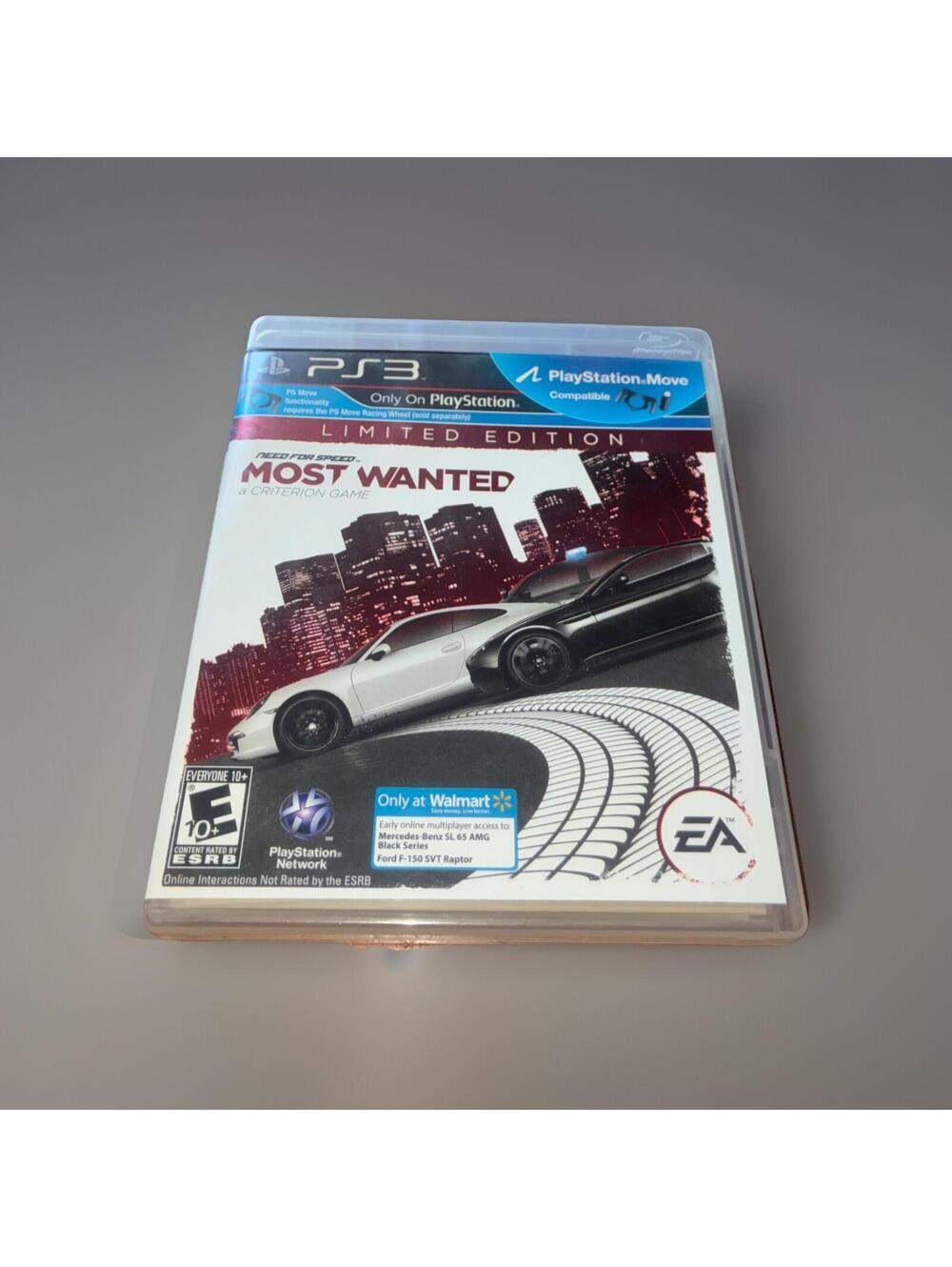 LIMITED EDITION Need for Speed: Most Wanted — PlayStation 3 Complete